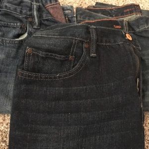 Three pair boys Gap Jeans